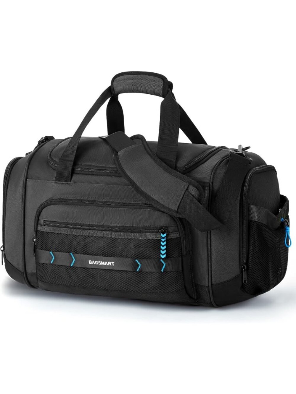 Versatile 4-in-1 Gym Duffle Bag for Travel | Shoe Compartment, Wet Pocket